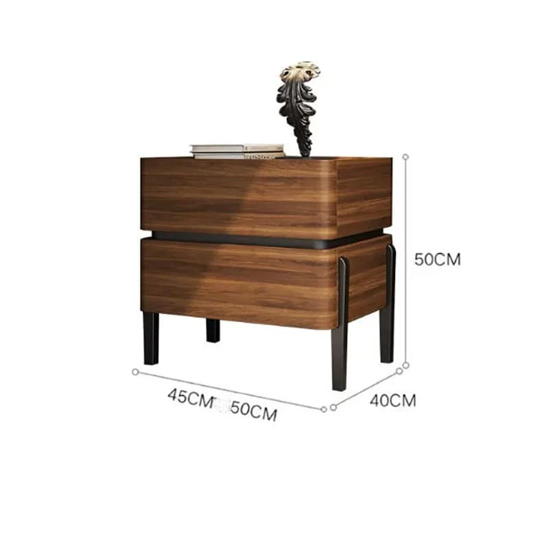 Modern Italian Night Stand Aesthetic European Storage Vintage Nordic Luxury Display Nightstand Table De Nuit Bedroom Furniture