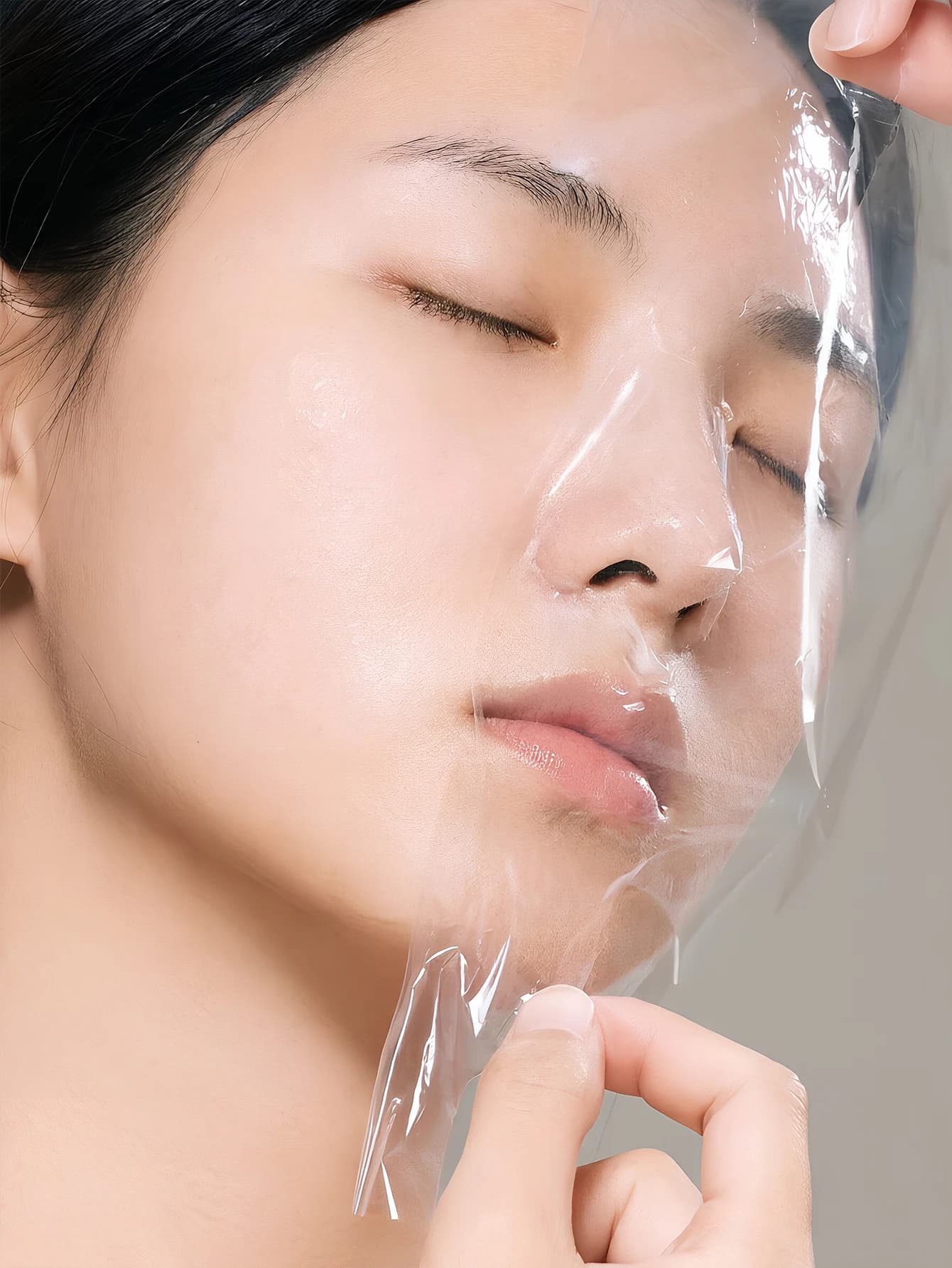 Disposable Facial Mask Sheets Ultra Thin Plastic