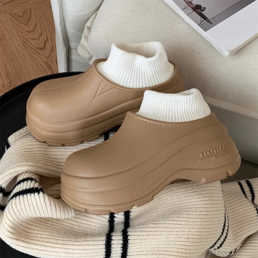Women's Waterproof Padded Winter Short Boots