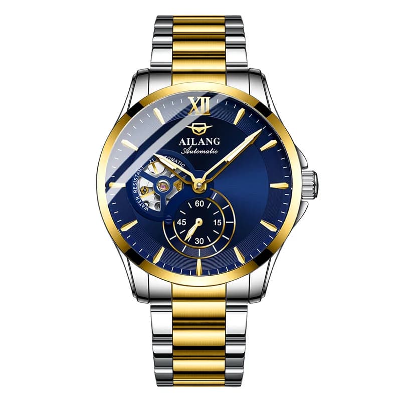 Watches for Men Tourbillon Skeleton Luminous Luxury Mechanical Self Winding Men's Wrist Watch Waterproof