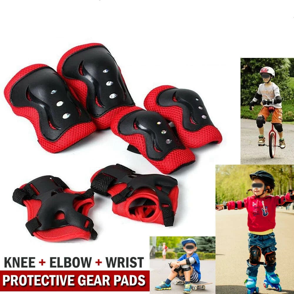 Protective Gear Set Wrist Elbow Knee Pads