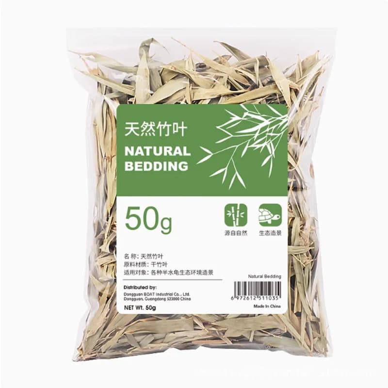 Natural Bamboo Leaf Bedding for Reptiles
