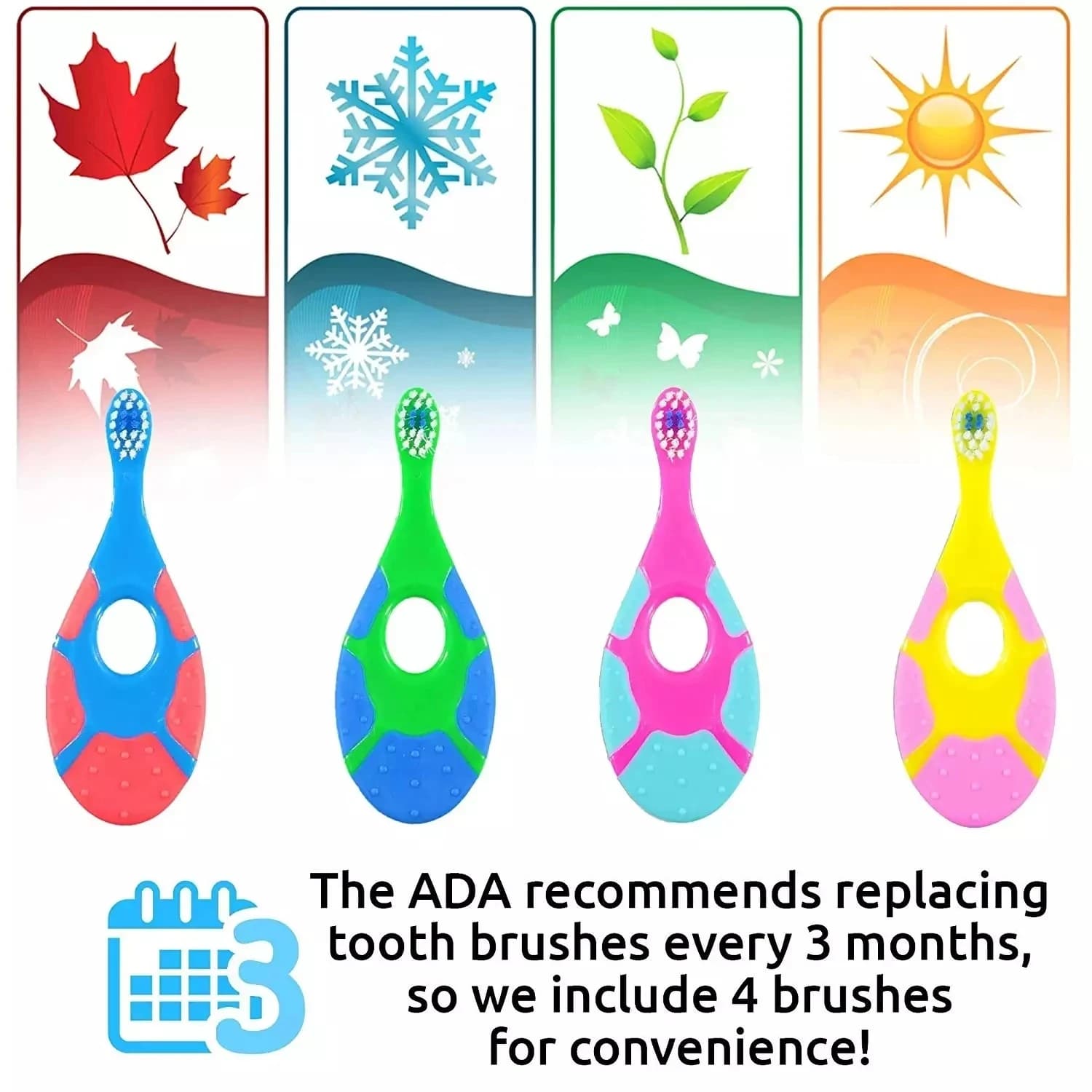 Soft Bristle Kids Toothbrush Set