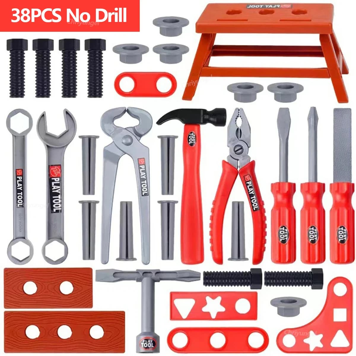 Kids Pretend Play Tool Set