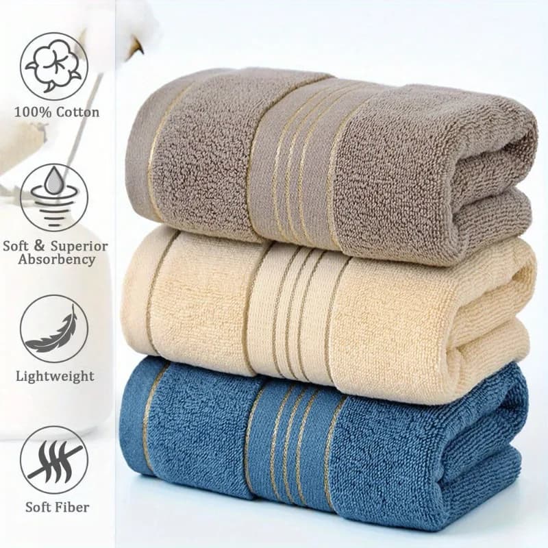 Pure Cotton Bath Towel