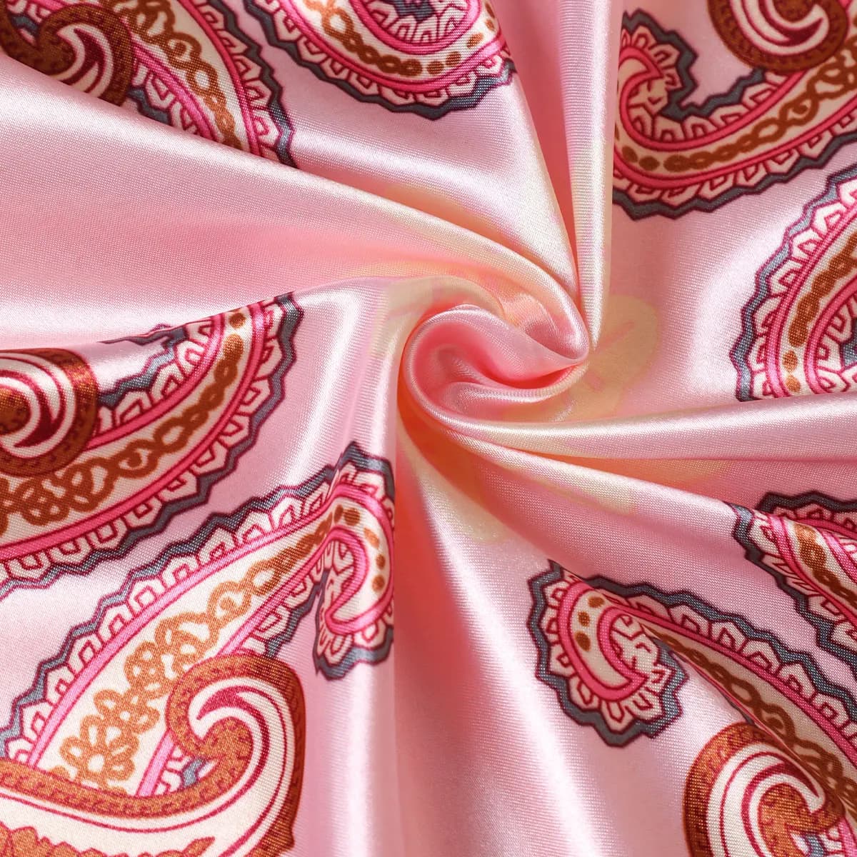 Head Scarf Women Luxury Brand Square Silk Foulard Satin Bandana Sun protection Soft Neckerchief Hijab Hair Scarves For Ladies