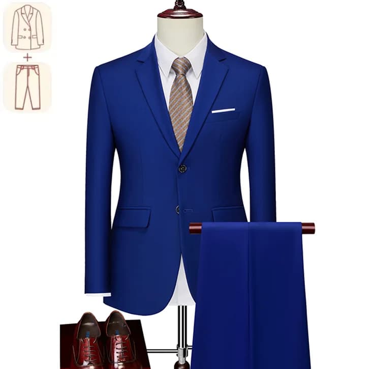 Men's Business Casual Formal Suit