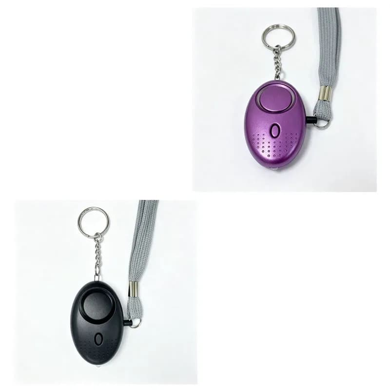 Personal Safety Alarm with Pull-Activated Siren