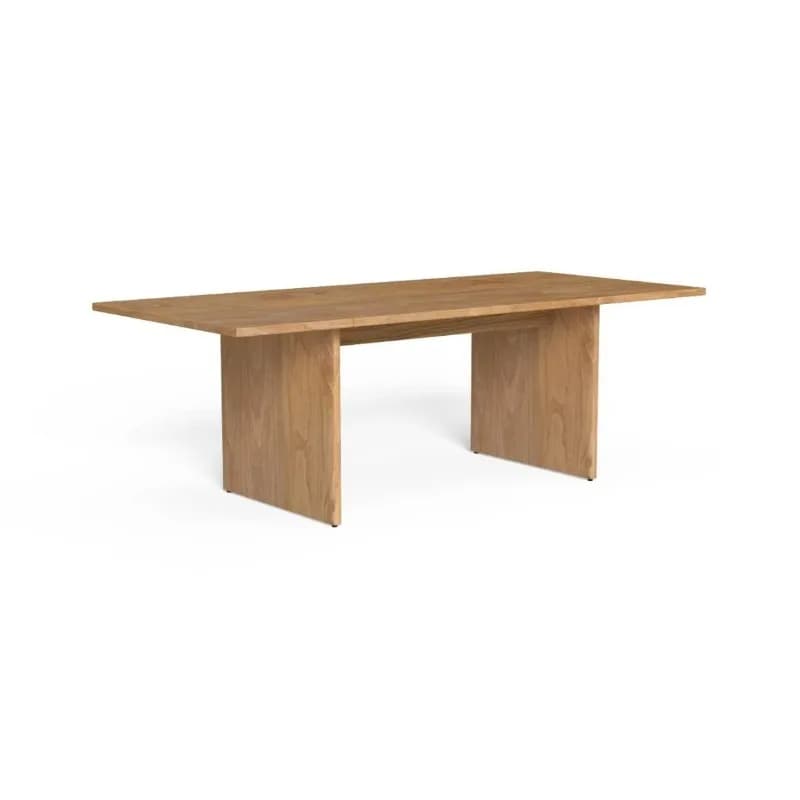 Garden  modern luxury solid teak  with weaving rope  dining set patio  Sectional teak  bar chair and table set