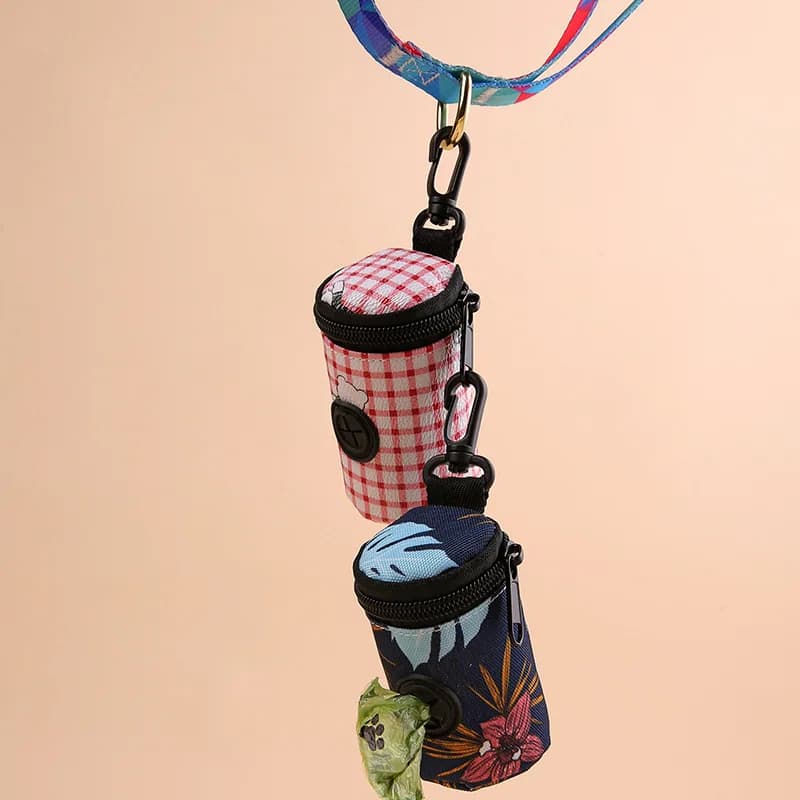 Pet Dog Poop Bags with Holder Outdoor Training Waste Disposal Bag Handy Durable Doggy Trash Bag for Walks And Hikes