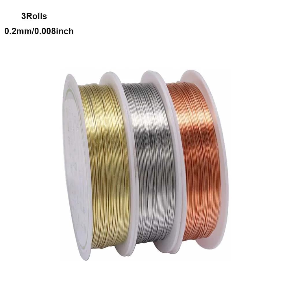 Brass Beading Wire for Jewelry Making