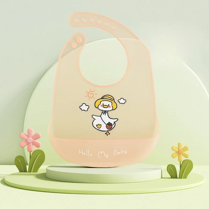 Cute Cartoon Animal Waterproof Baby Bib