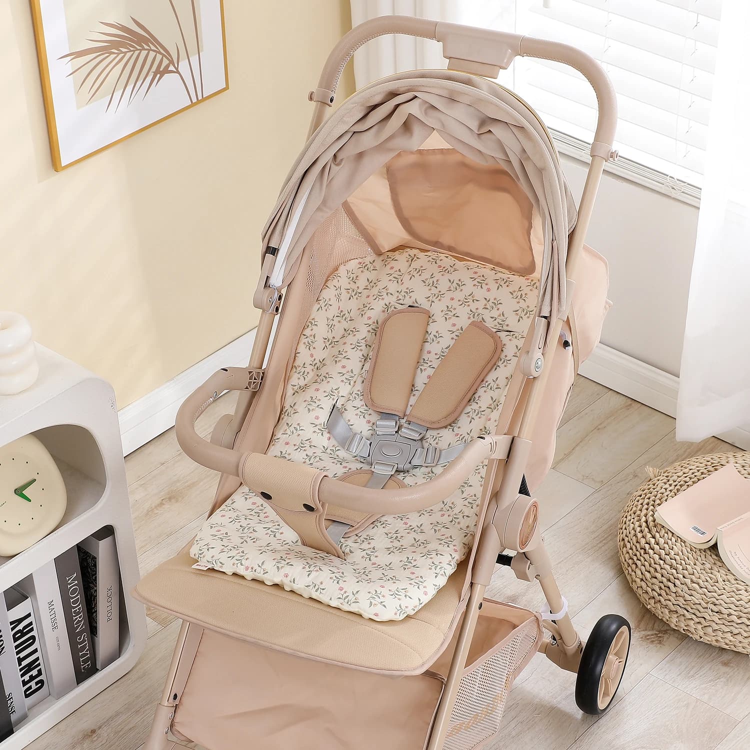 Stroller Seat Cushion Soft Mattress Pad