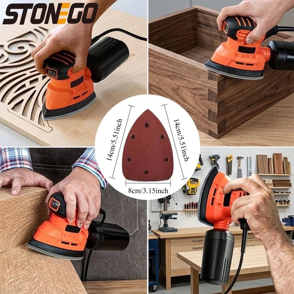 Electric Detail Sander with Dust Collection