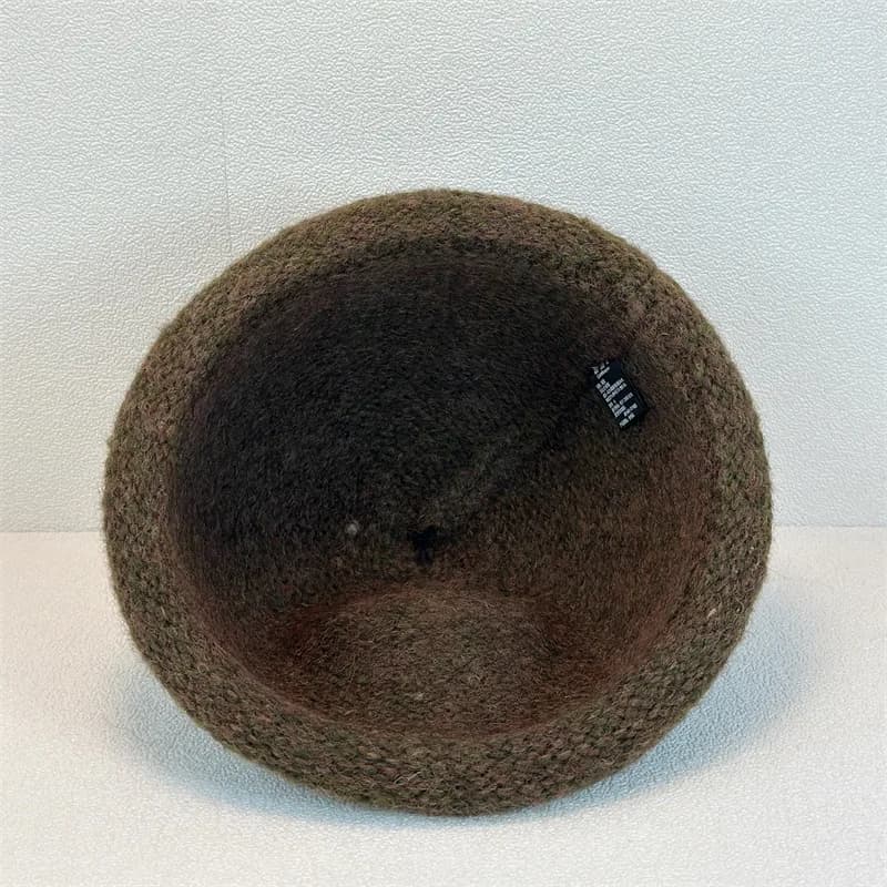Women's Winter Knit Beanie with Turned-up Brim