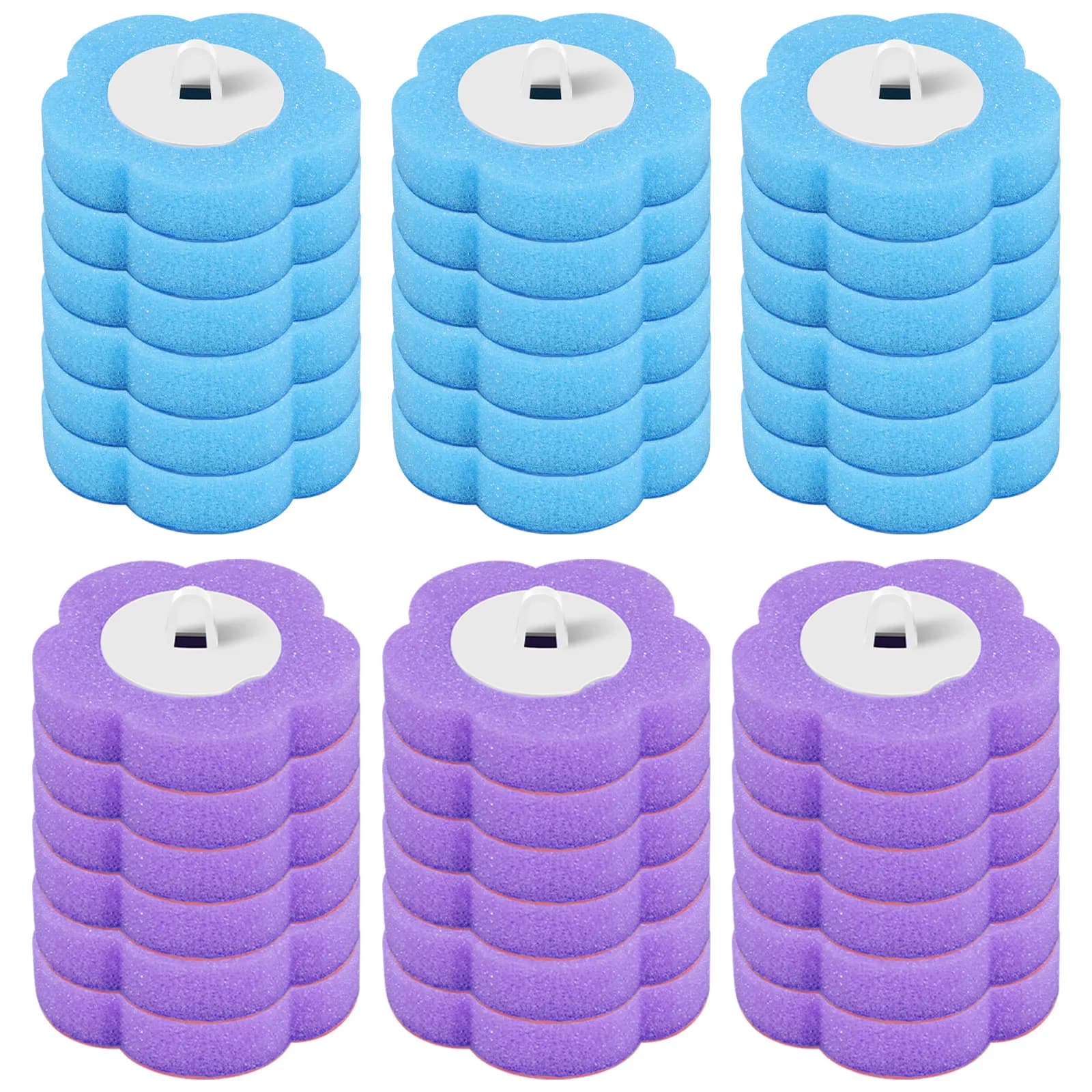 Disposable Toilet Brush Replacement Head Kit