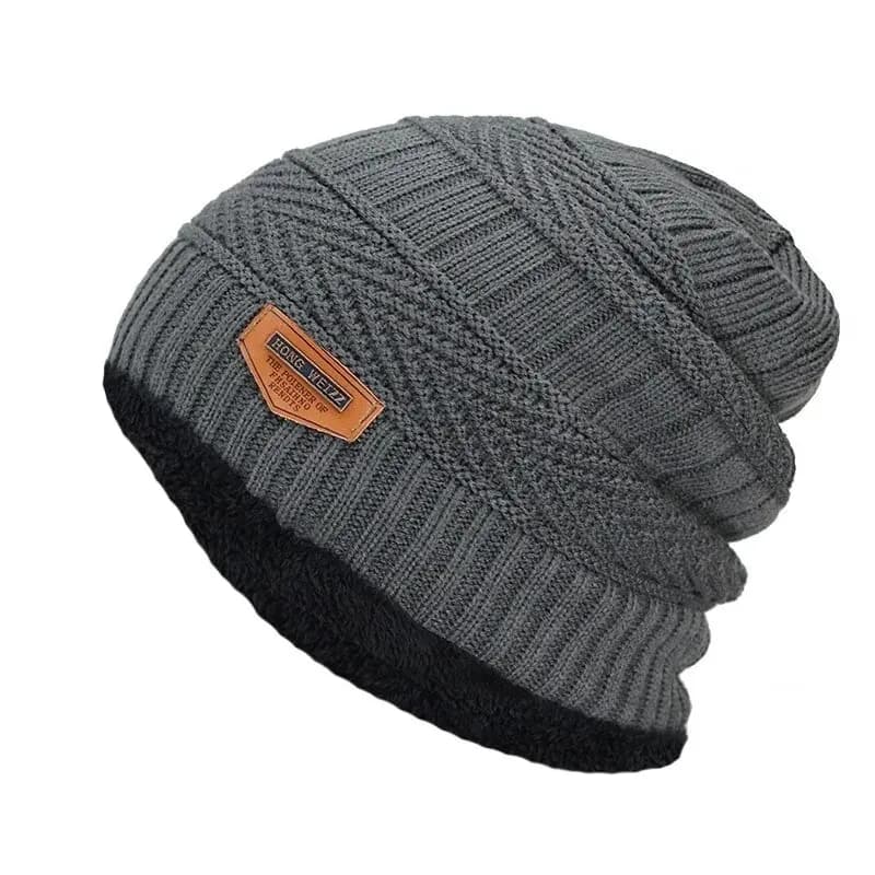 Cotton Knit Beanie Hat