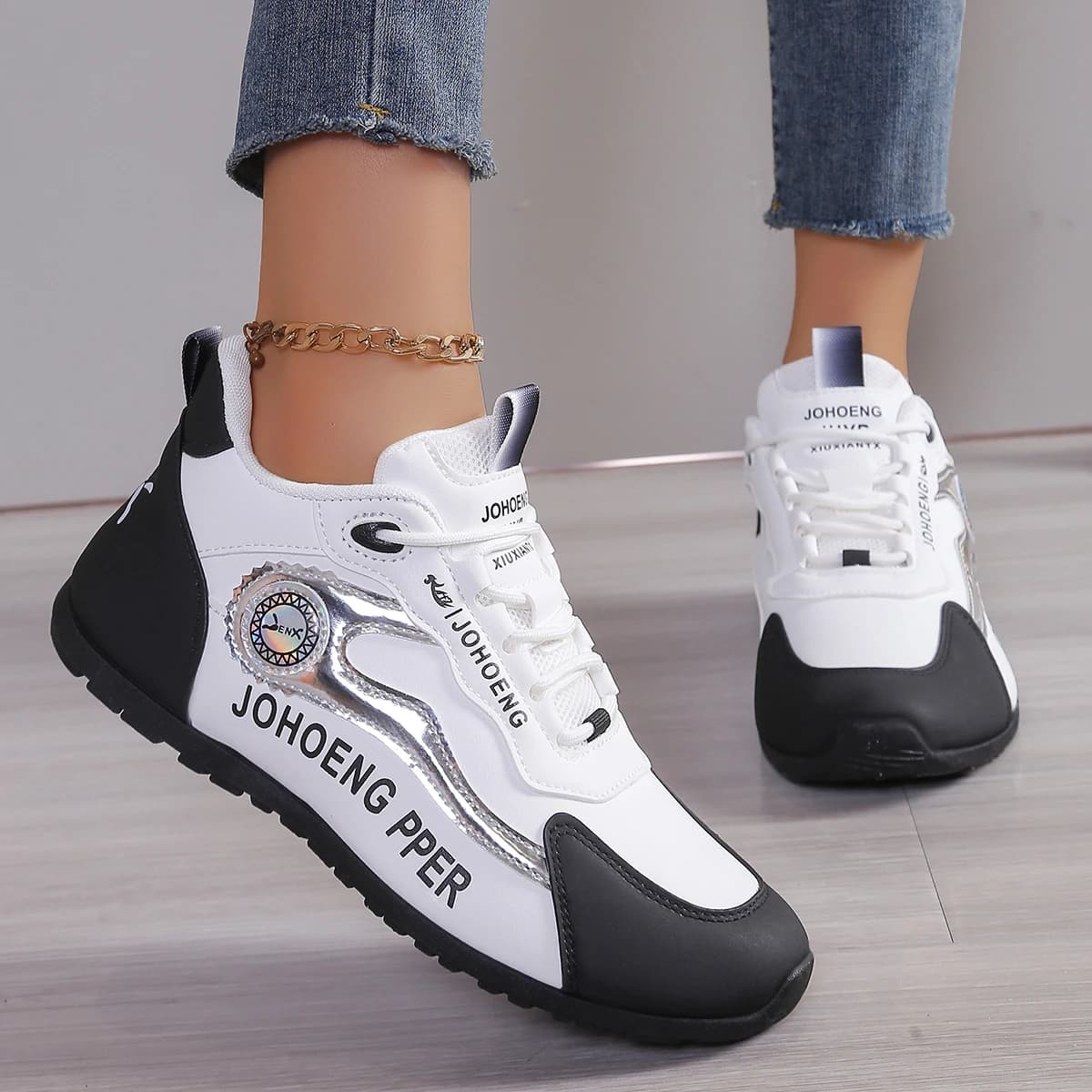 Women's Waterproof Lightweight Casual Sports Sneakers