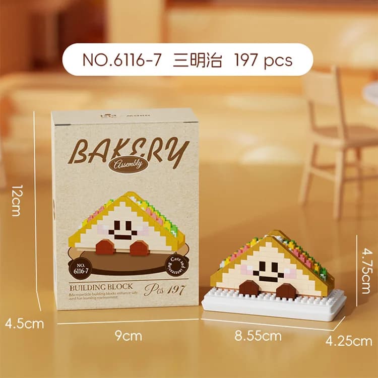 Animal and Food Building Brick Set