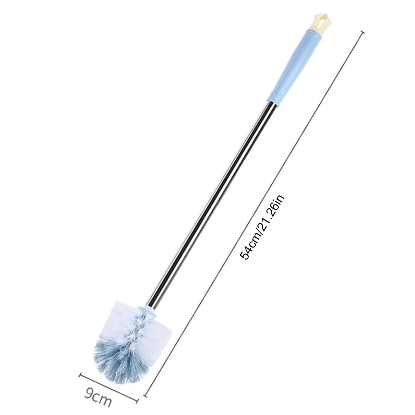 Stainless Steel Toilet Brush with Long Handle