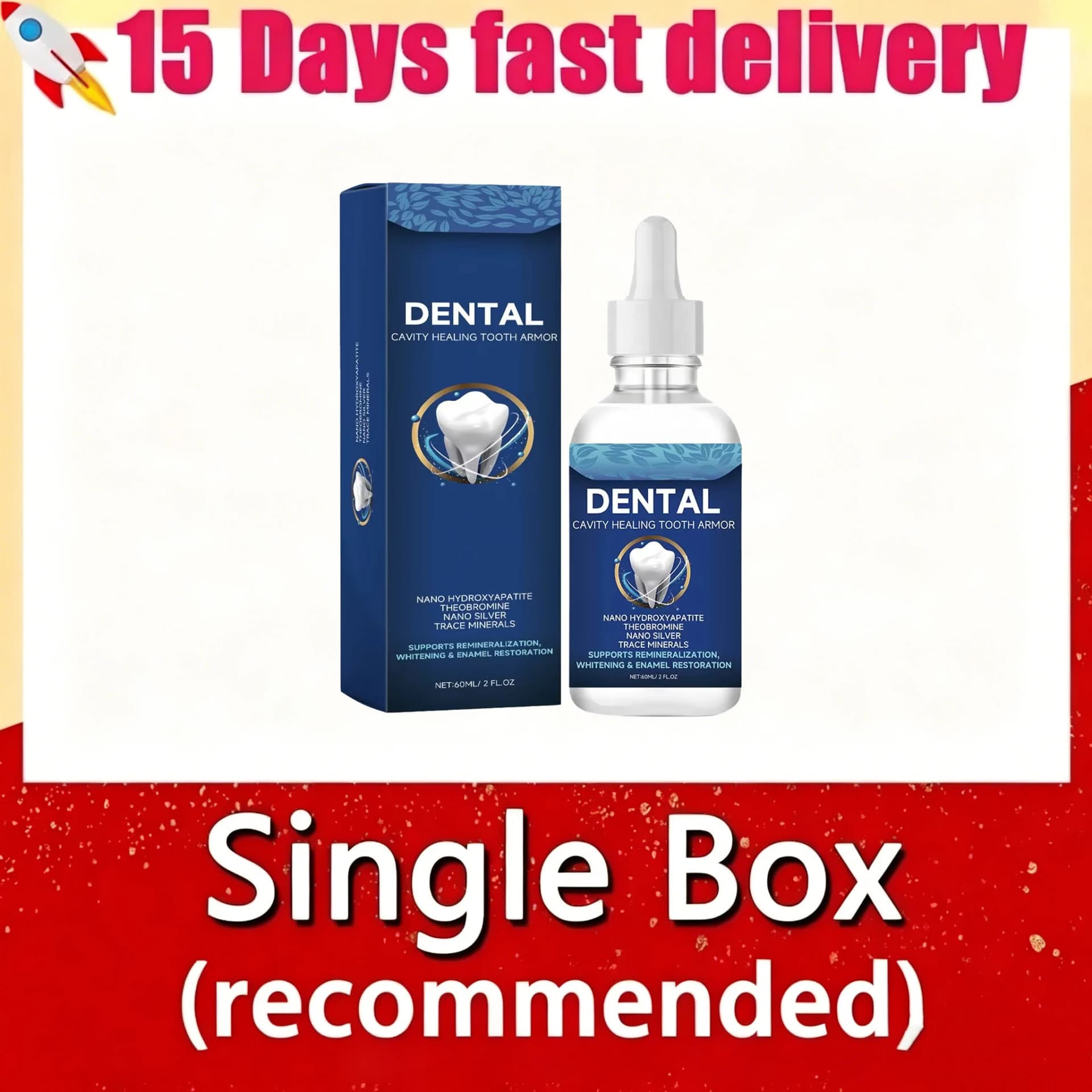 Oral Care Serum Deep Cleaning Plaque & Stain Remover