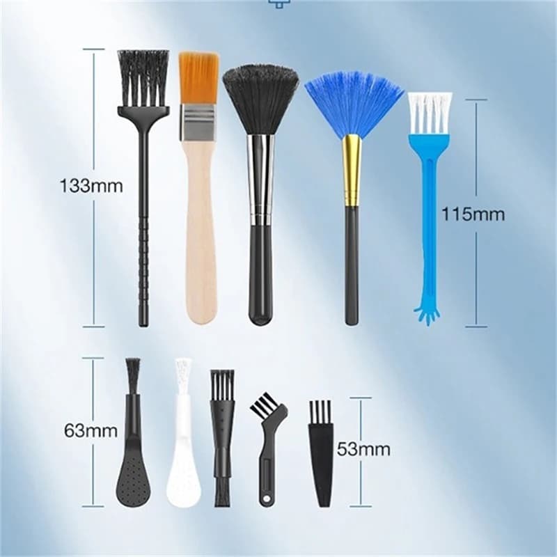 Cleaning Brush Kit for laptop and keyboard, 10PCs, small tools, car, phone, dust, dust cleaner, accessories, Shaver, household