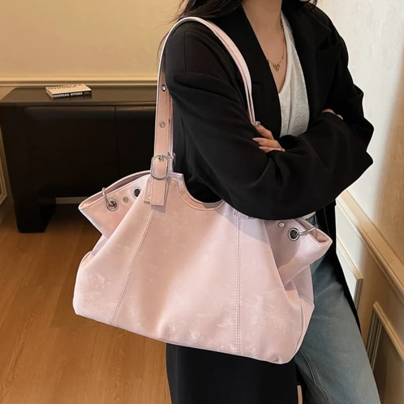 Vintage Big Bags For Women Handbags Top-handle Handbag Fashion Satchel Dumpling Pack Tote Shoulder Bag Hobos Large Purse Bolsa