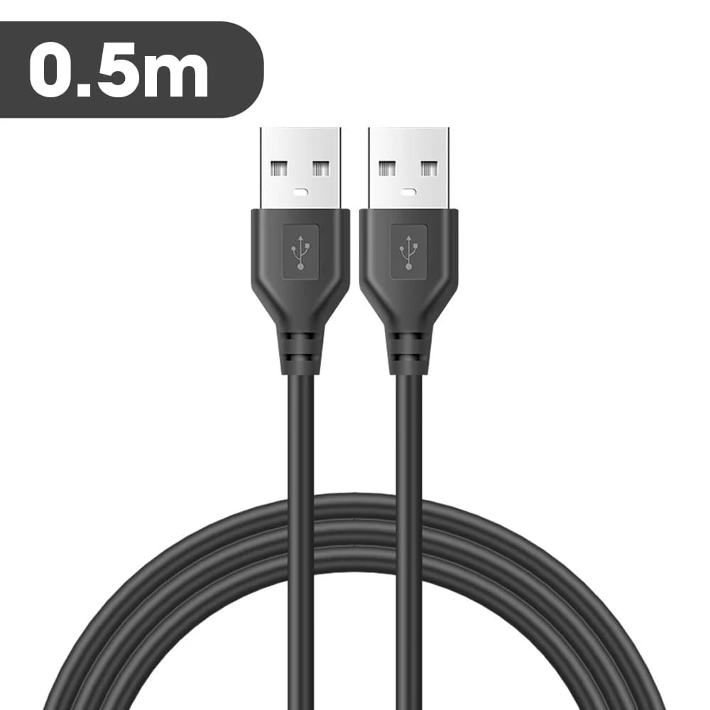USB A Male to Male USB 3.0 2.0 Extender Cord USB 3.0 to USB 3.0 Extension Cable Fast Data Transmission For Hard Drive Radiator