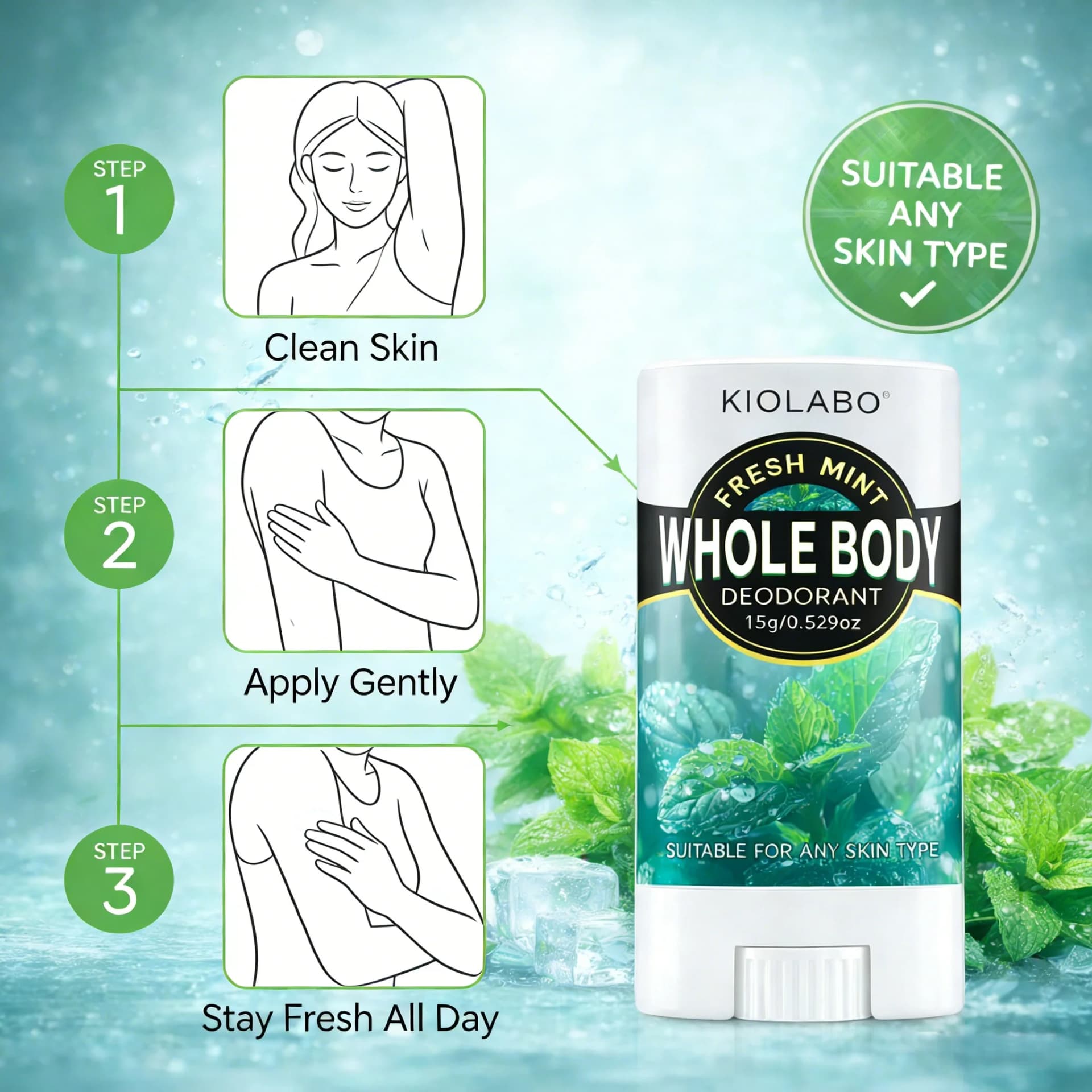 Whole Body Deodorant Stick