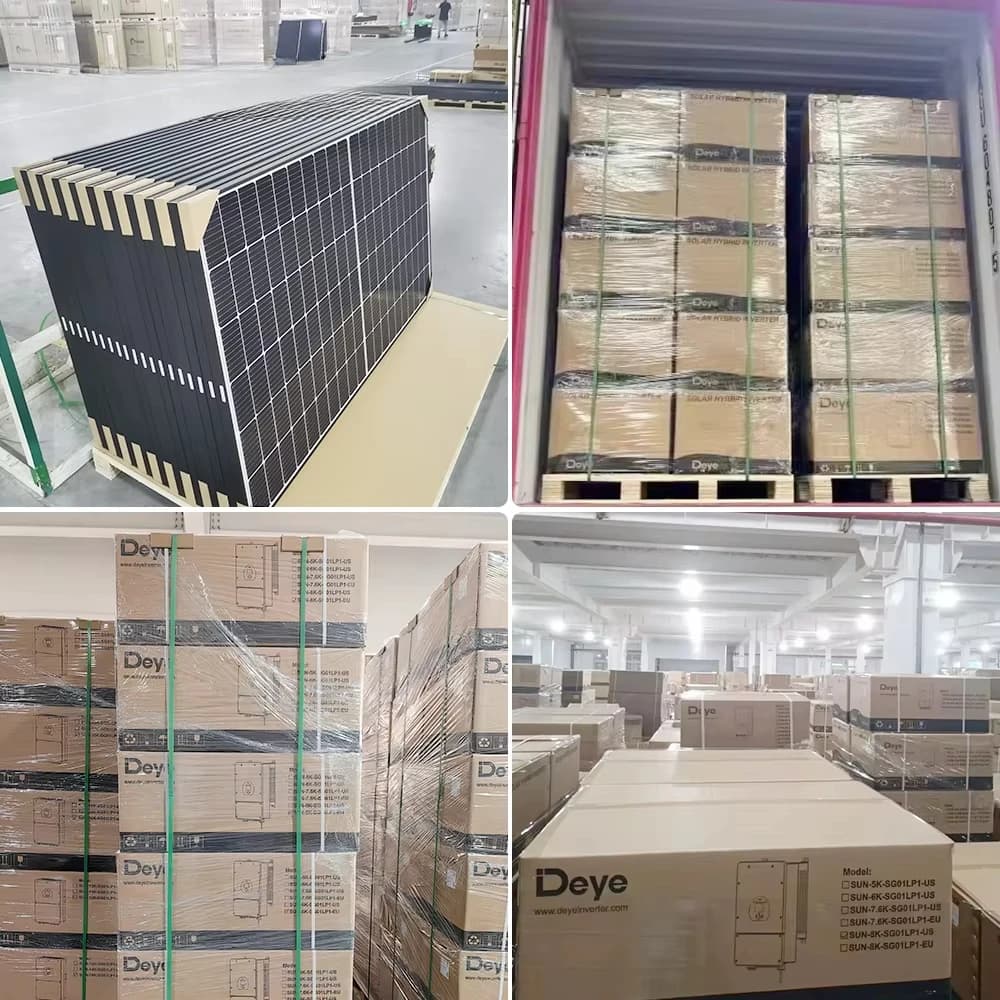 Complete Solar Power System 3000W 5000W 6000W 230V With WIFI MPPT Controller For Residential Use Customize