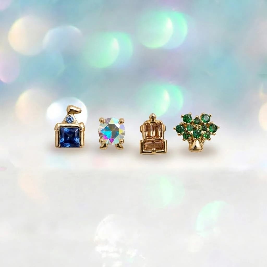 Amusement Park Stud Earrings