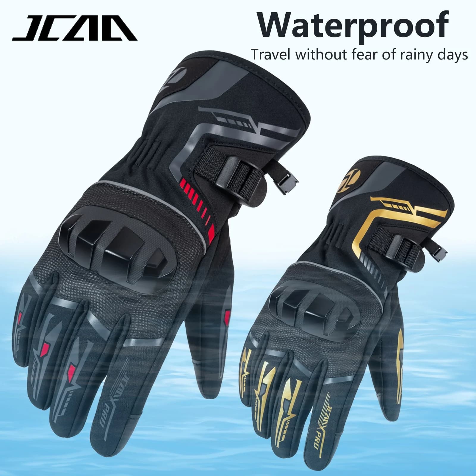 Winter Motorcycle Gloves Waterproof Touchscreen