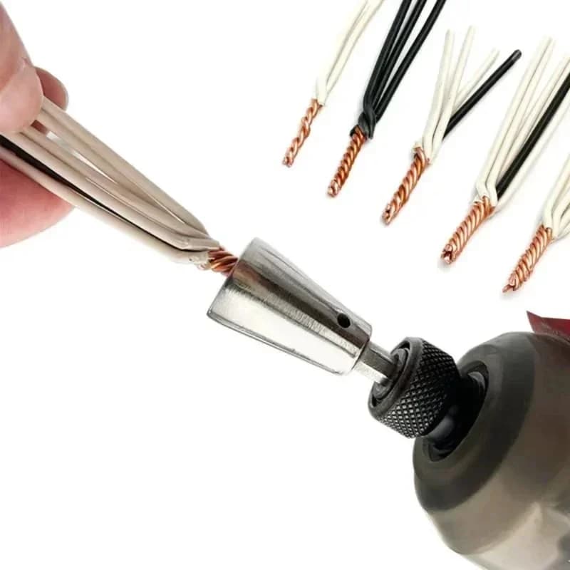 Wire Twisting Drill Attachment