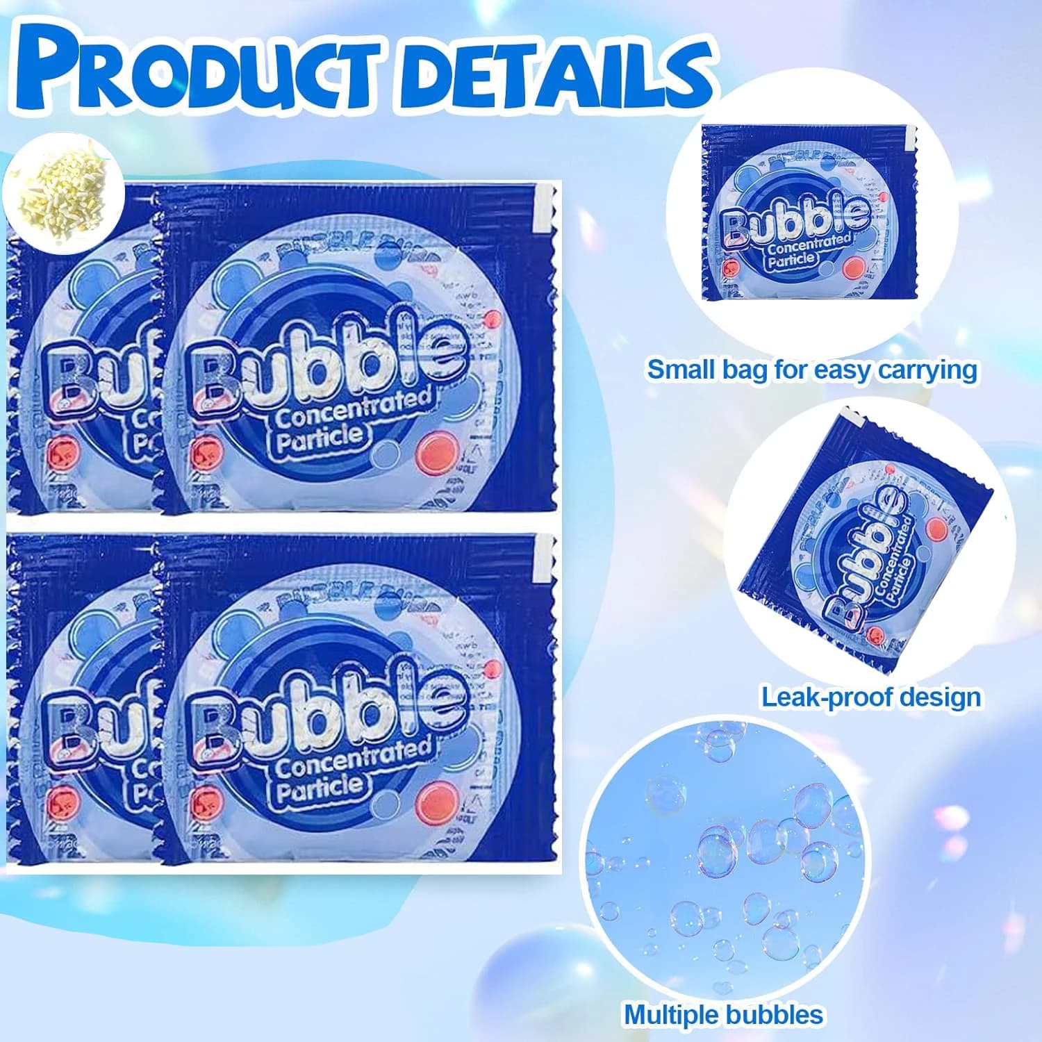 Concentrated Bubble Solution Refill Pack
