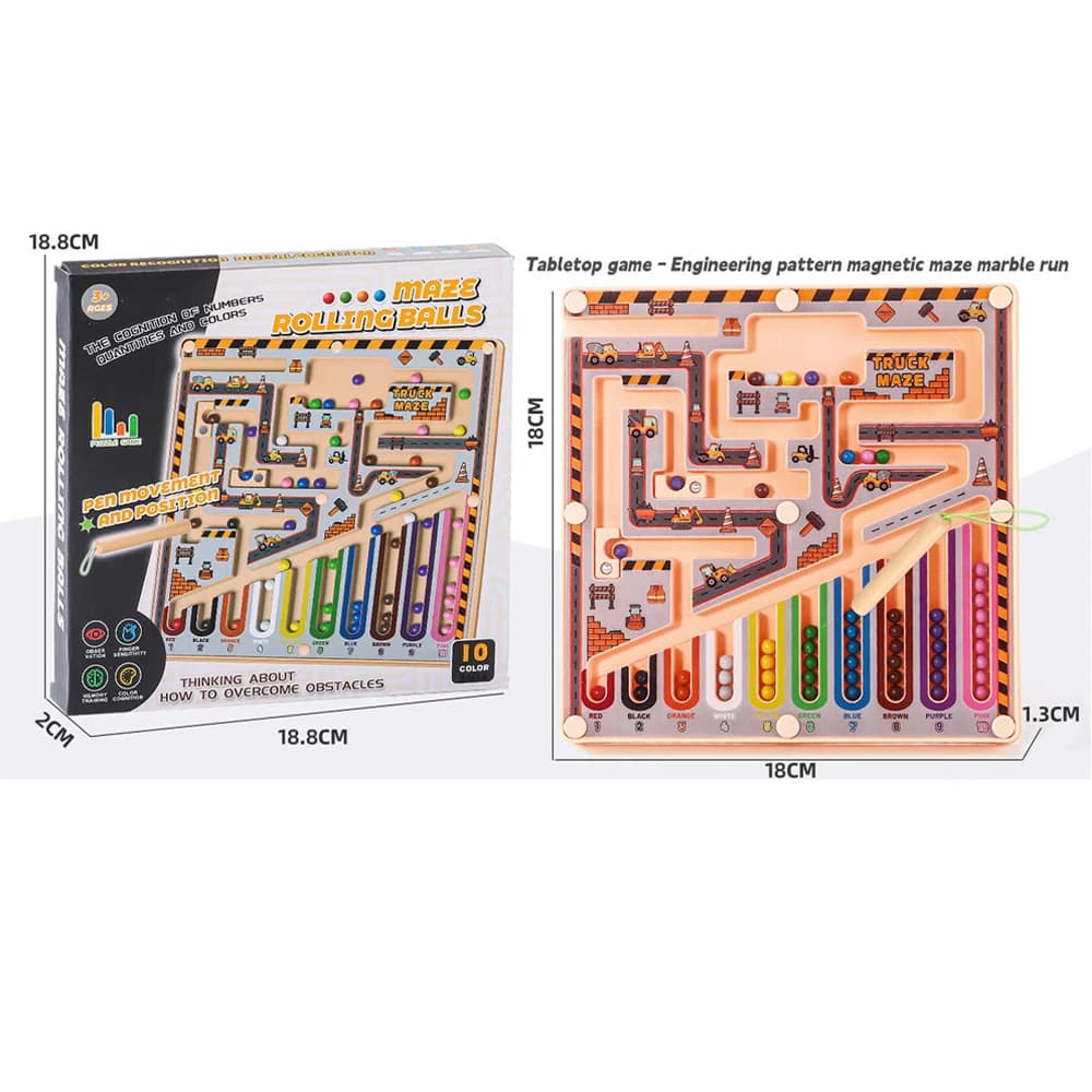 Magnetic Maze Advanced Puzzle Toy