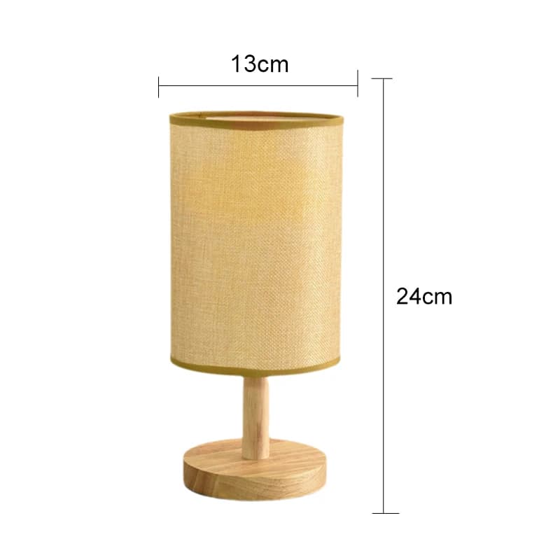 LED Bedside Table Lamp USB Dimmable