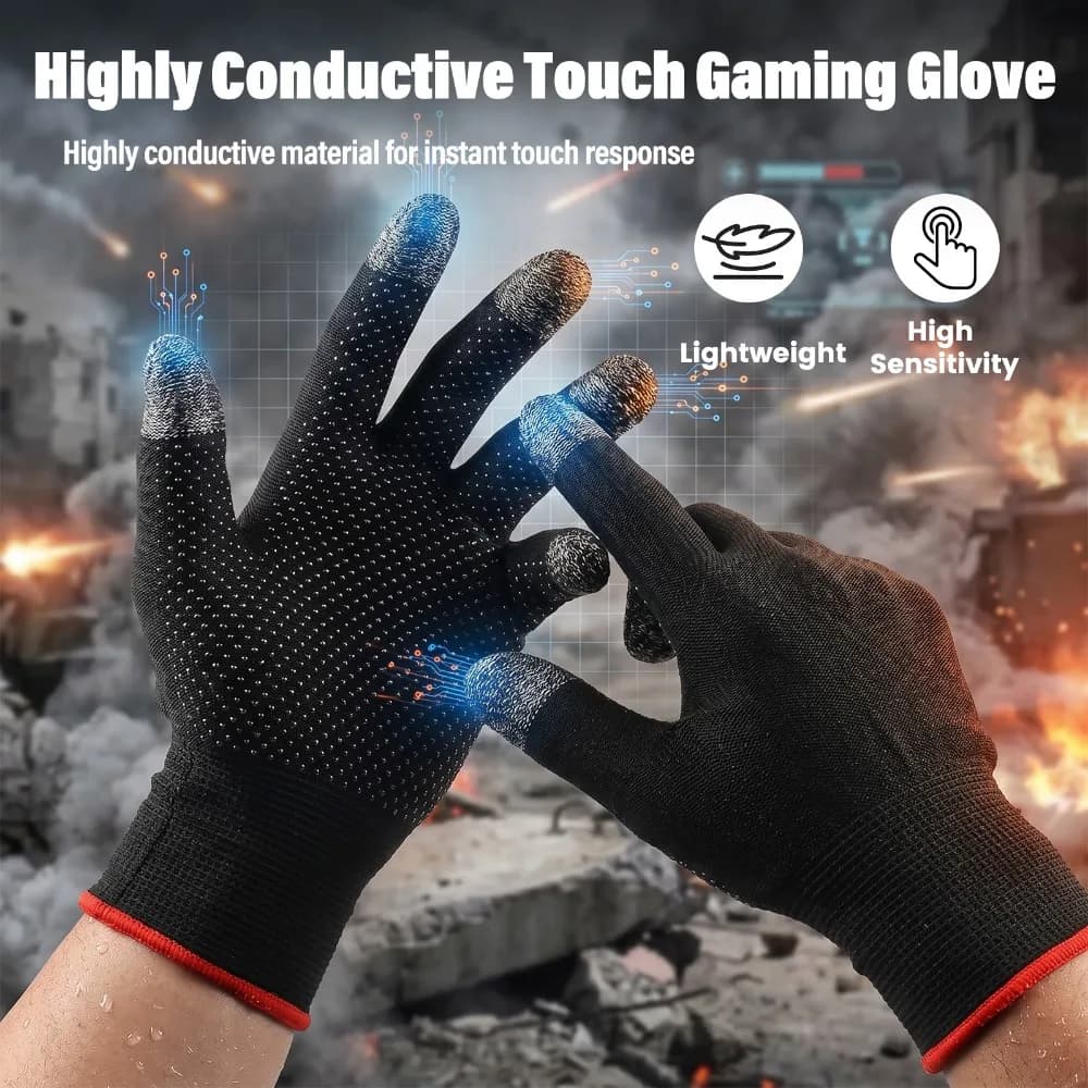 Breathable Anti-Slip Touchscreen Gloves