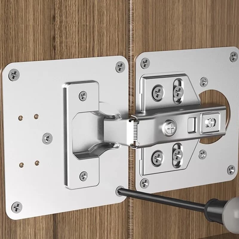 Stainless Steel Hinge Repair Mounting Plate