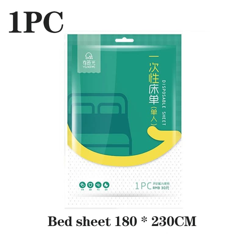 Disposable Non-Woven Travel Bed Sheets
