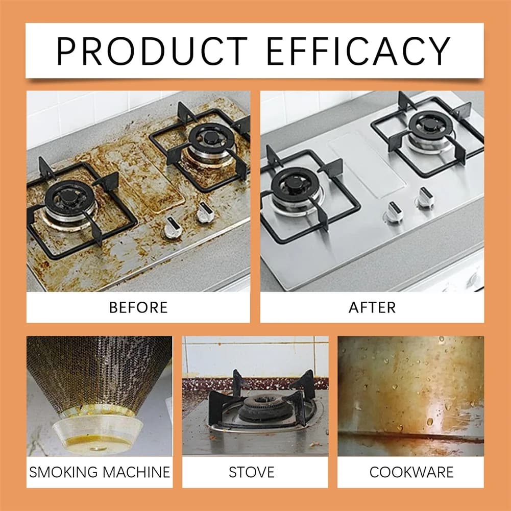 Heavy-Duty Kitchen Cleaner Powder