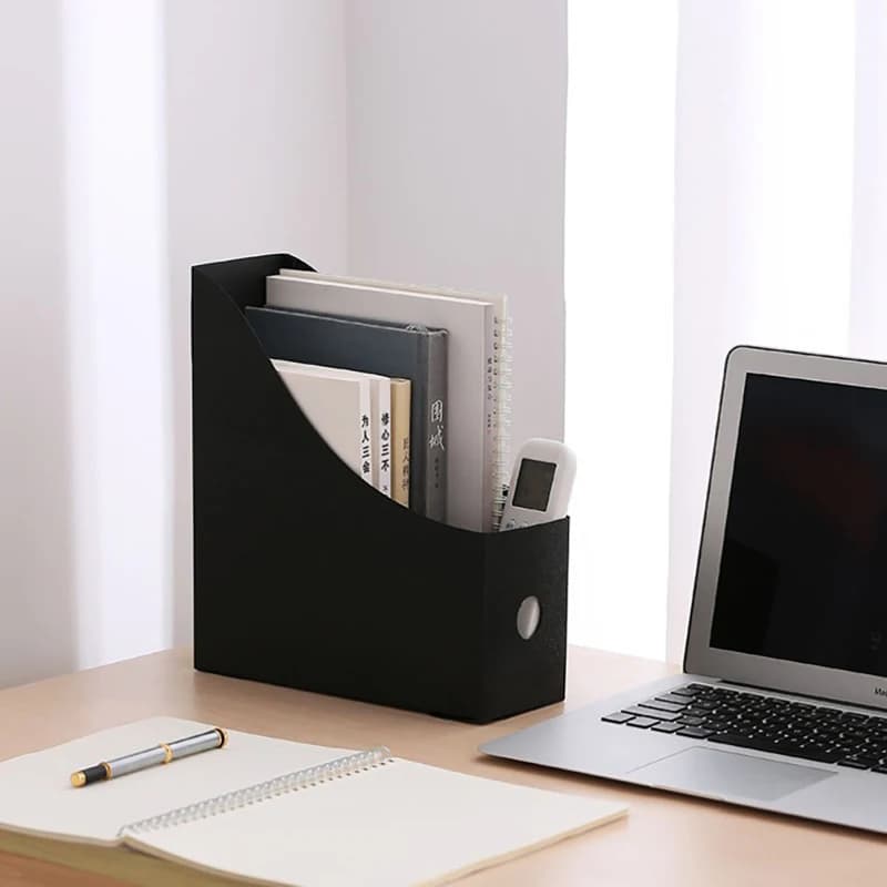 Office Document File Storage Box Folding Desktop Organizer Multi-functional Books Pencil Sundries Storage Box Office Supplies