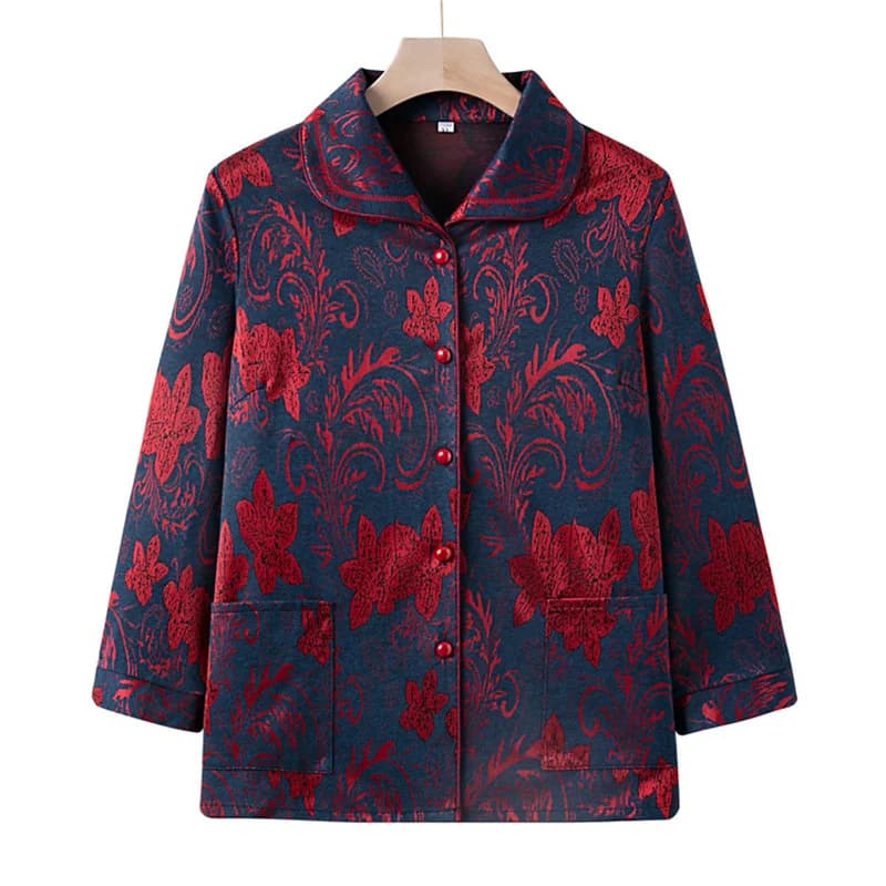 Vintage Printed Cardigan Jacket