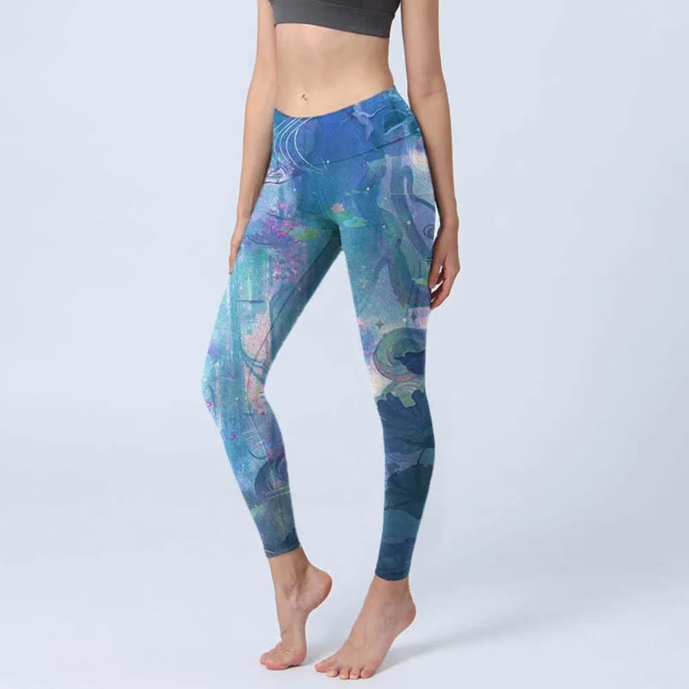 Women's High-Waisted Tummy Control Leggings