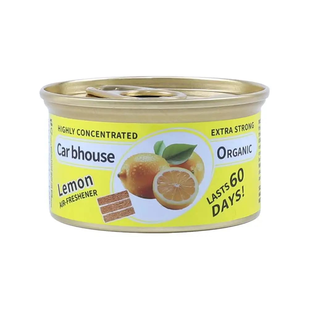 Organic Bubble Gum Scent Car Air Freshener Can