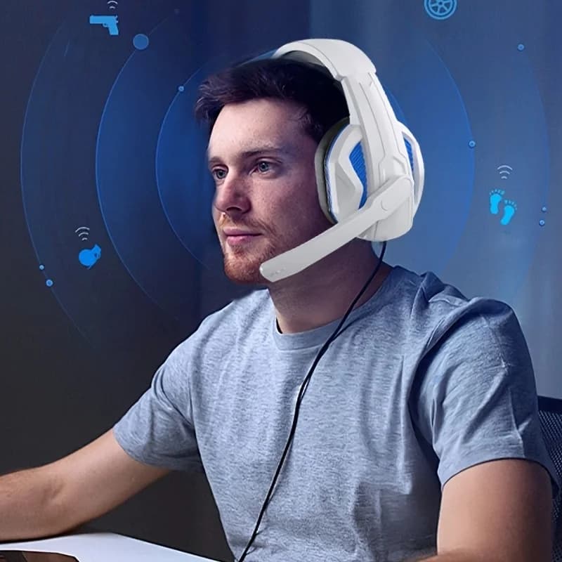 Over-the-Head Wired Headset with Noise Isolation