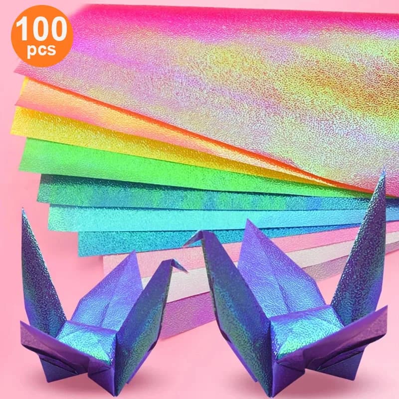 Pearlescent DIY Handmade Paper, 100 Sheets