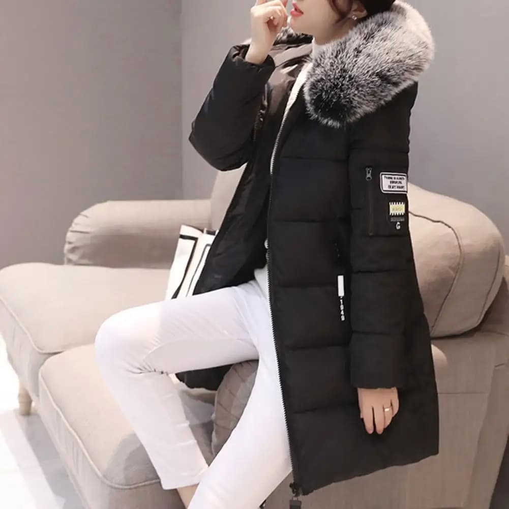 Women's Hooded Winter Cotton Parka