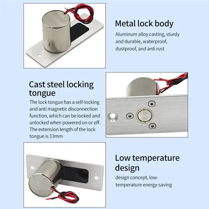 Waterproof Electric Bolt Lock DC12V