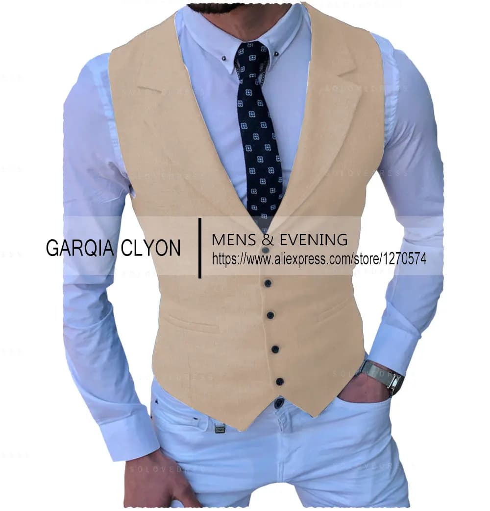 Men's Classic Single Breasted Vest Waistcoat