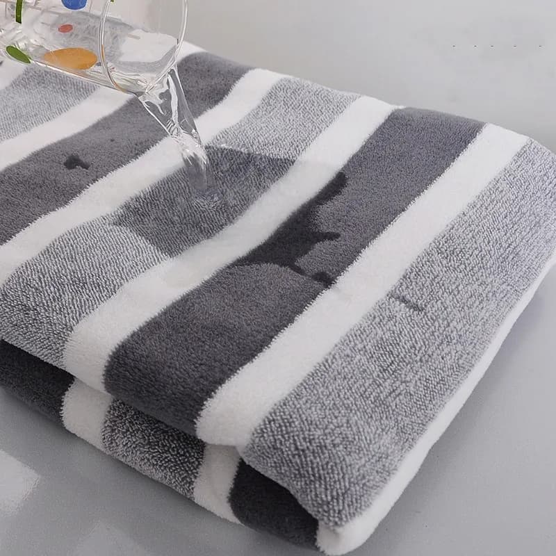 Bath Towel Set - 70x140cm Bath Towel Hand Towel/Washcloths, Ultra Soft Microfiber, Super Absorbent Quick Dry